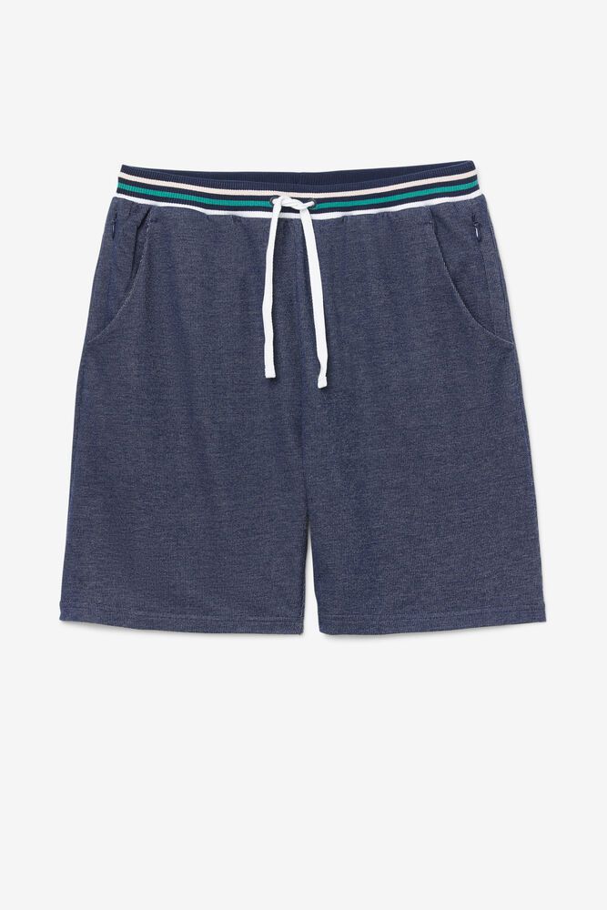 Fila Foracker Navy Shorts Mens - NZ 43950-BMHI